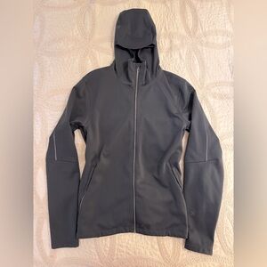 Lululemon men’s reflective hooded zip jacket/XL